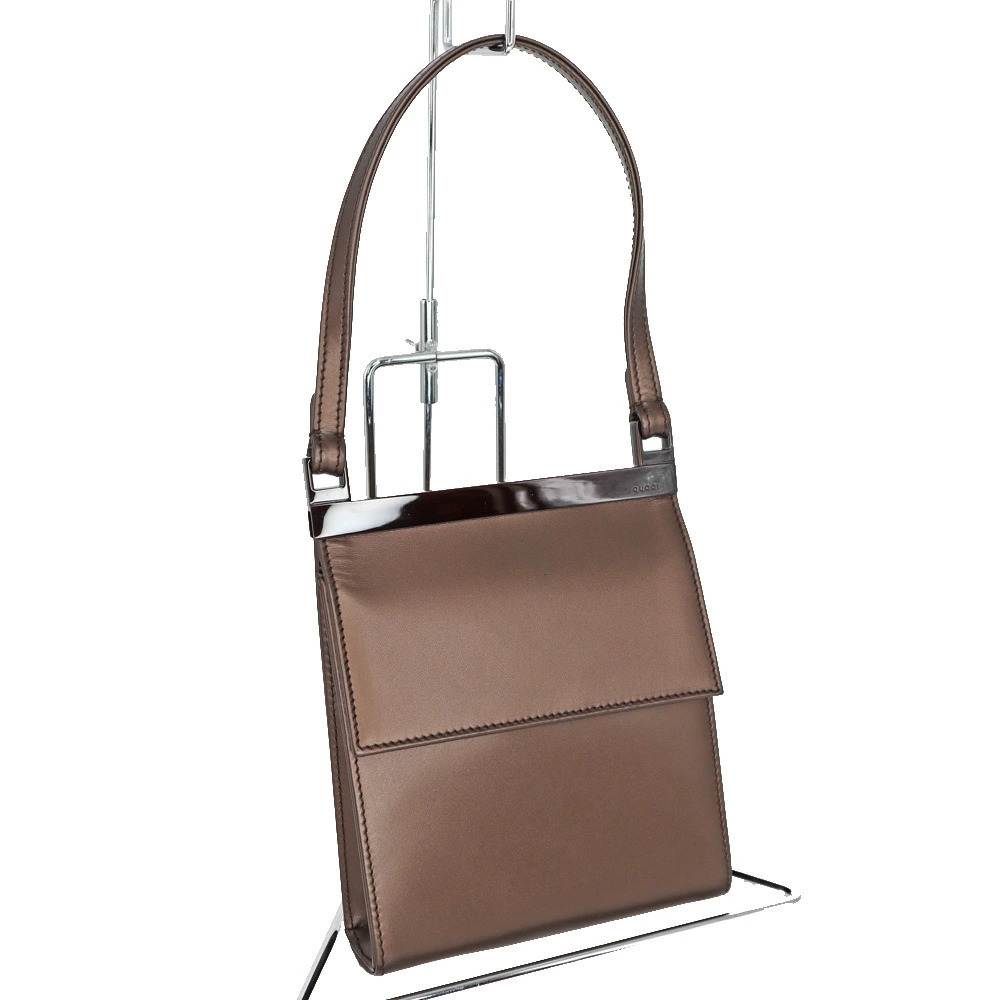 Gucci Shoulder Bag Brown Tan